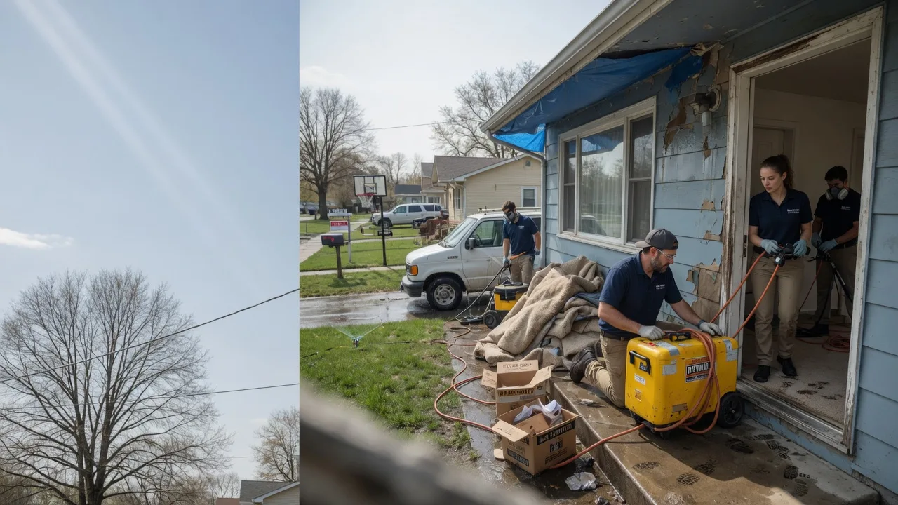 Basement Flood Cleanup in Beverly, OH near me